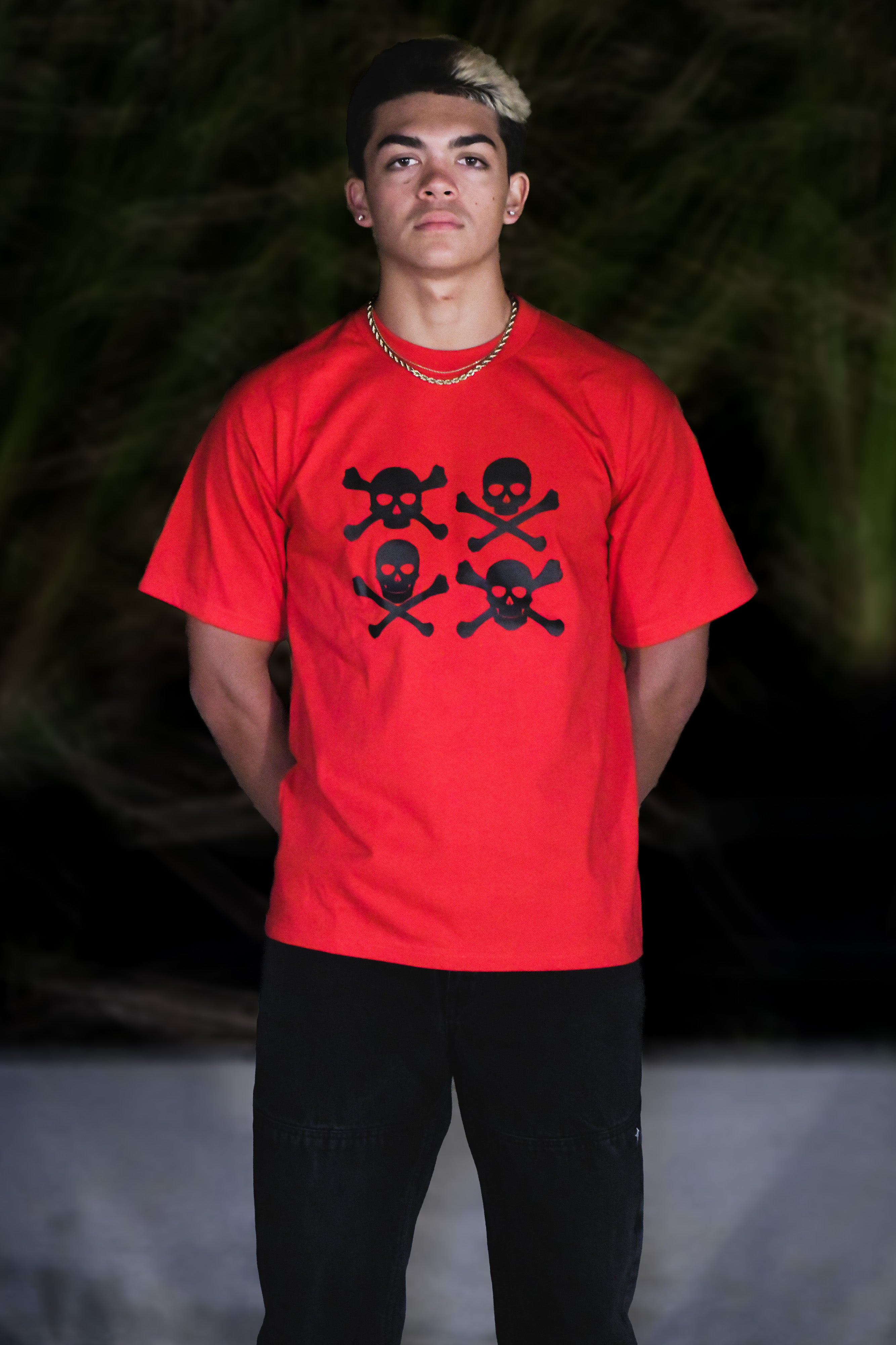 4 Skull Tee