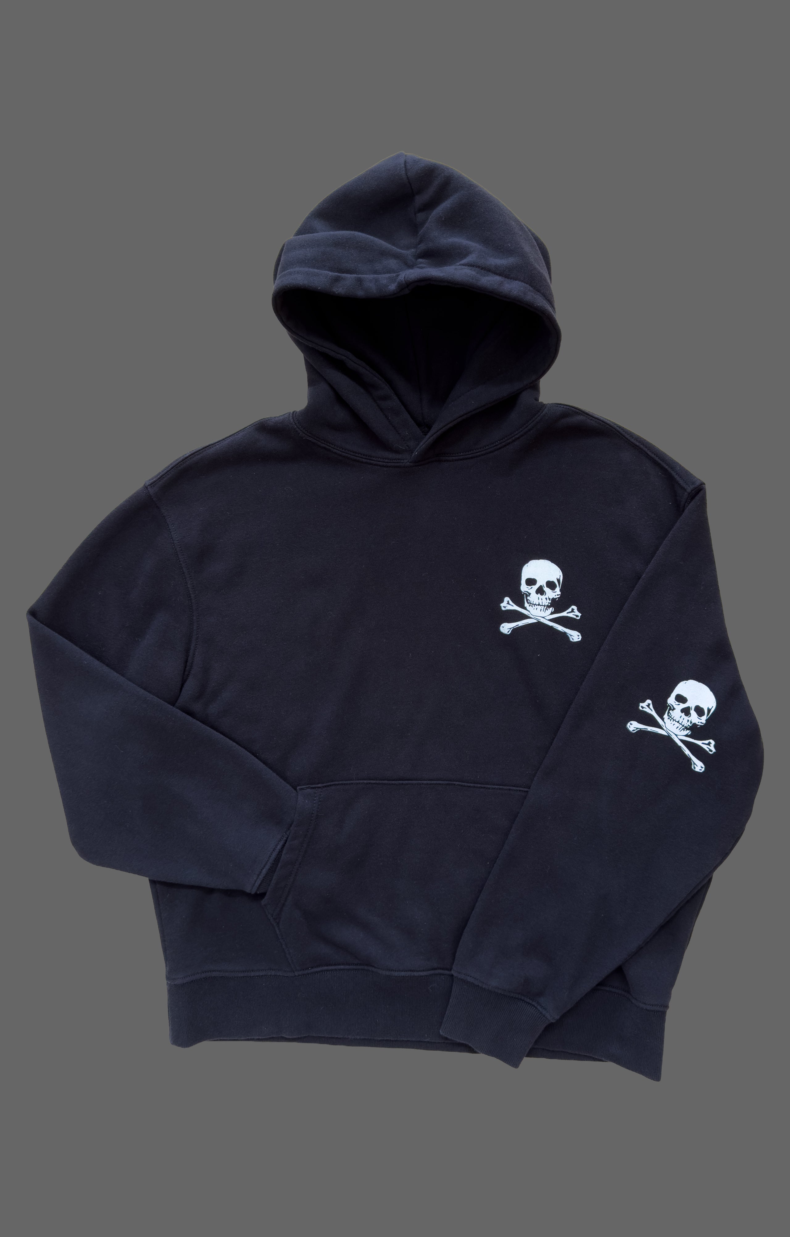 side Skull Hoodie